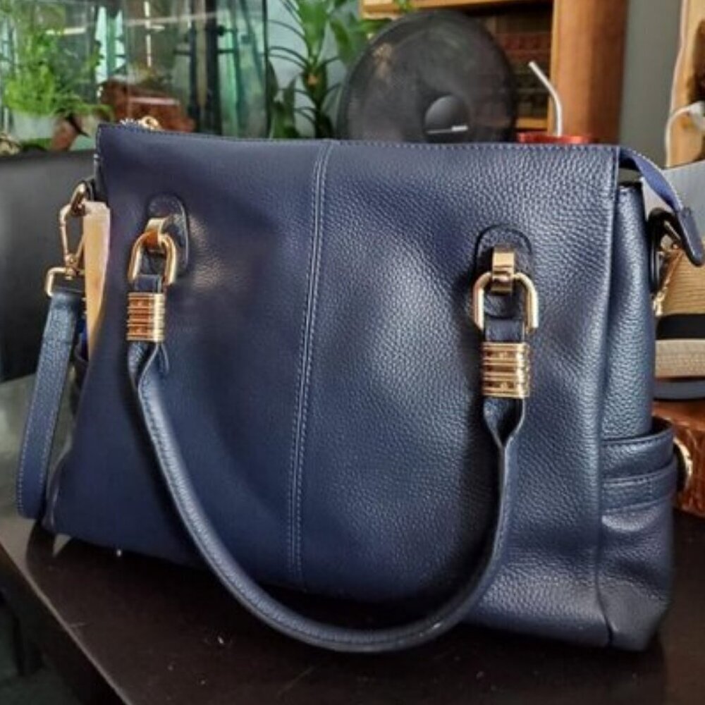 🆕Women Black Genuine Leather Purses and Handbags Satchel Tote Shoulder Bag